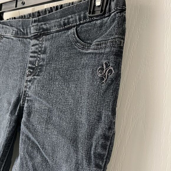Southpole Jeans Womens Medium Denim Skinny Stretch Dark Wash Pull On Jeggings - Picture 3 of 11